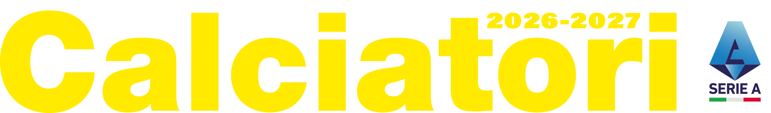 Calciatori 2026 - 2027